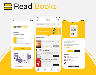 E-Book Book Reading App