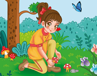 Children's Book Illustrations/ Çocuk kitabı çizimlerim