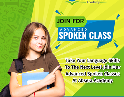 Join our advanced spoken classes at Absera Academy.