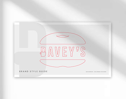 Brand Style Guide - Davey's Steamed Bagels & Coffee