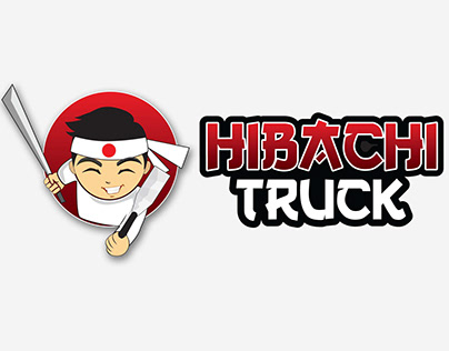 Hibachi Truck Logo