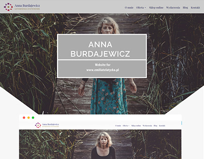 Anna Burdajewicz - website - part 1
