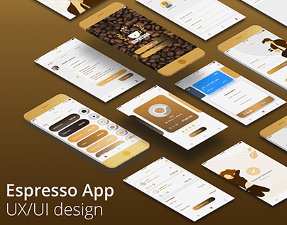 espresso app UI