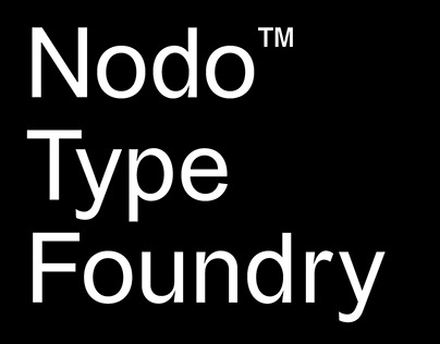 Nodo™ Type Foundry