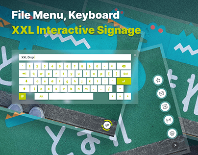 File Menu for XXL Interactive Signage, Eyefactive Gmbh