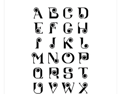 FONT DESIGN (uppercase,lowercase,numbers)
