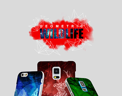 Geometric Wildlife Phone Cases