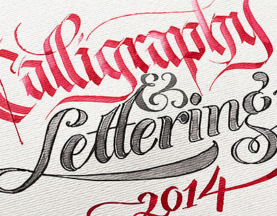 2014 Calligraphy & Lettering Collection
