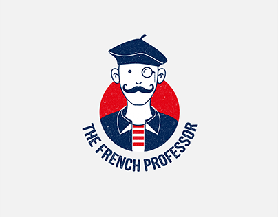 The French Professor- Logo Design Project