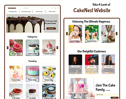 CakeNest Website