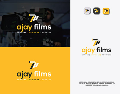 Ajay-Films Logo concept