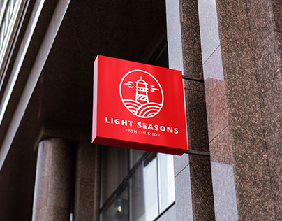Brand identity design for Light Seasons Shop