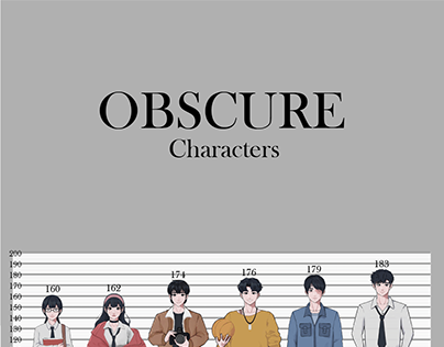 OBSCURE - Character Designs