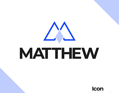 Matthew Abstract 'M' Logo Design