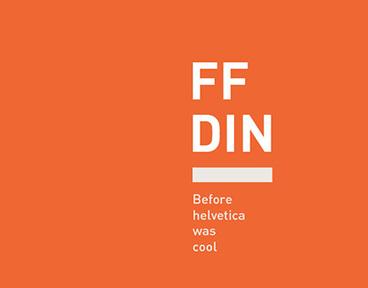 FF DIN Type Specimen Book