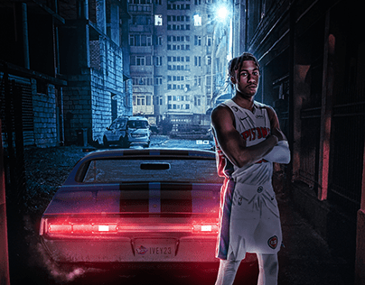 Jaden Ivey Motor City Pistons NBA Design