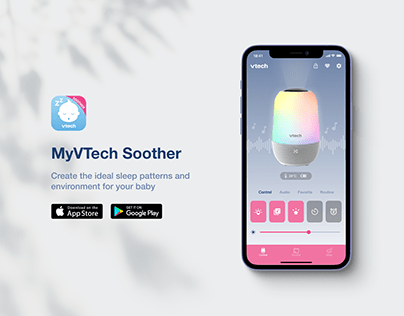 MyVTech Soother (IoT App) | UI/UX Design