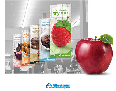 Albertsons In-Store Signage & Point of Purchase