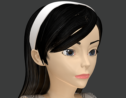 Character Model - Maya Kumashiro 2021