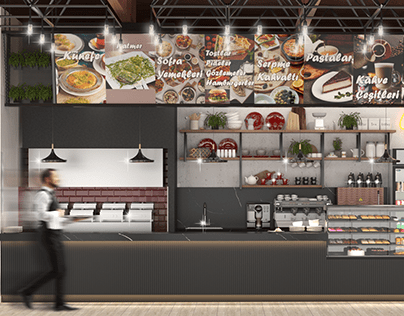 Industrial Cafe Restaurant Project｜Kafe Restoran