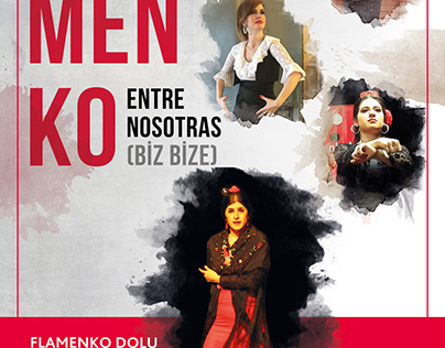 Flamenco Dance Poster and Ticket Design