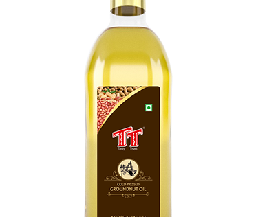 TT Groundnut oil & Sesame oil Package Artwork Design