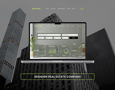 Project thumbnail - Redesign Real Estate Company