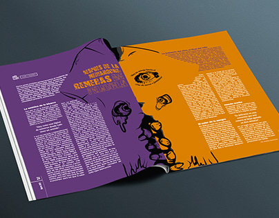 Project thumbnail - Diseño de doble página: Estética remeras "Morbo"