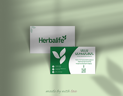 Herbalife health food company | Business card