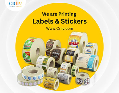 We are printing labels and stickers.