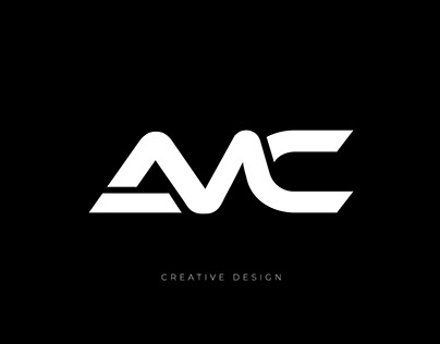 Letter design AMC Monogram logo concept