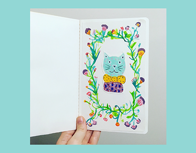 Video - Cat journal page