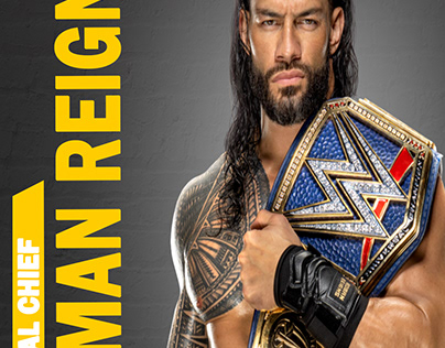 Roman Reigns Projects | Photos, videos, logos, illustrations and branding  on Behance