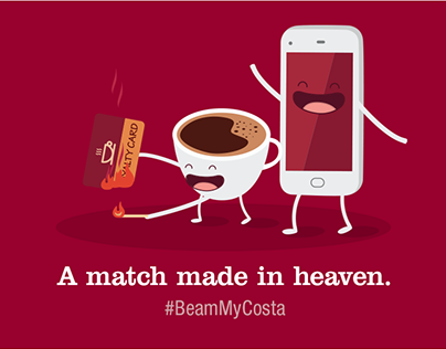 Illustrations - Costa Coffee and Beam