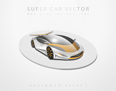 Super Car Vector