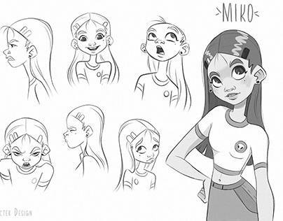 Miko - character design