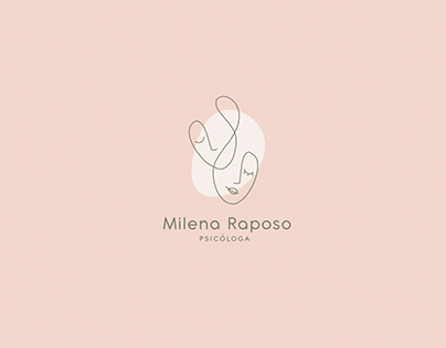 Cartão de visitas - Milena Raposo Psicóloga