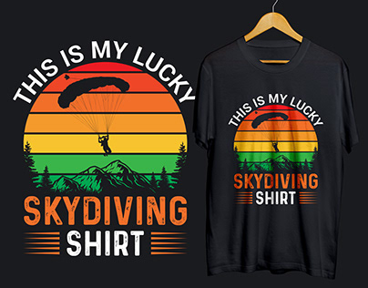 This is my skydiving shirt, Skydiving T-shirt design