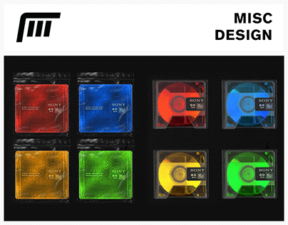Minidisc Mockups - ART4451 Project