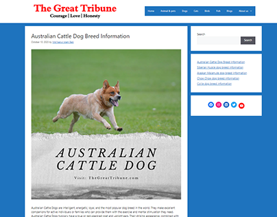 The Great Tribune Website