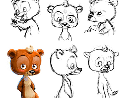Little bear Character design