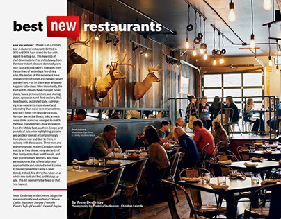 Ottawa magazine - Top 10 New Restaurants