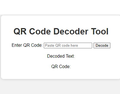 QR Code Decoder Tool - Scan and Decode QR Codes with...
