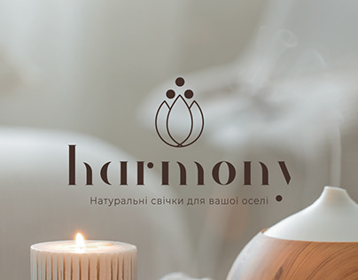 Harmony Logo & Brand Identity (Candles)
