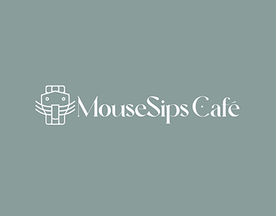 MouseSips Cafe Logo Tasarım
