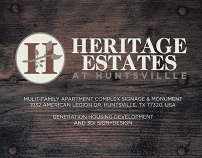 Heritage Estates Signage