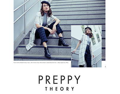 Fashion Lookbook 'Preppy Theory'