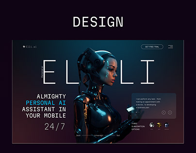 Elli AI - sample first screen