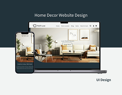Rolf Luxe - Home & Decor E-commerce Responsive Website