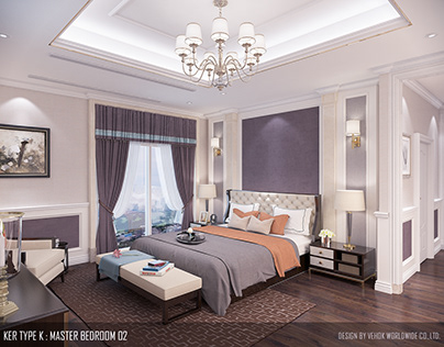 3D | KER Type K Master Bedroom